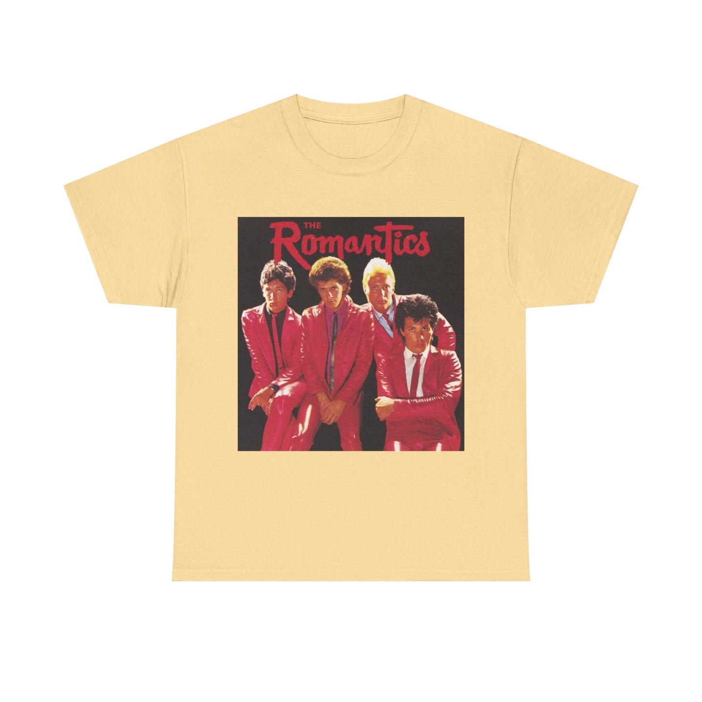 The Romantics Tshirt Vintage Band Poster Retro Unisex Heavy Cotton Tee