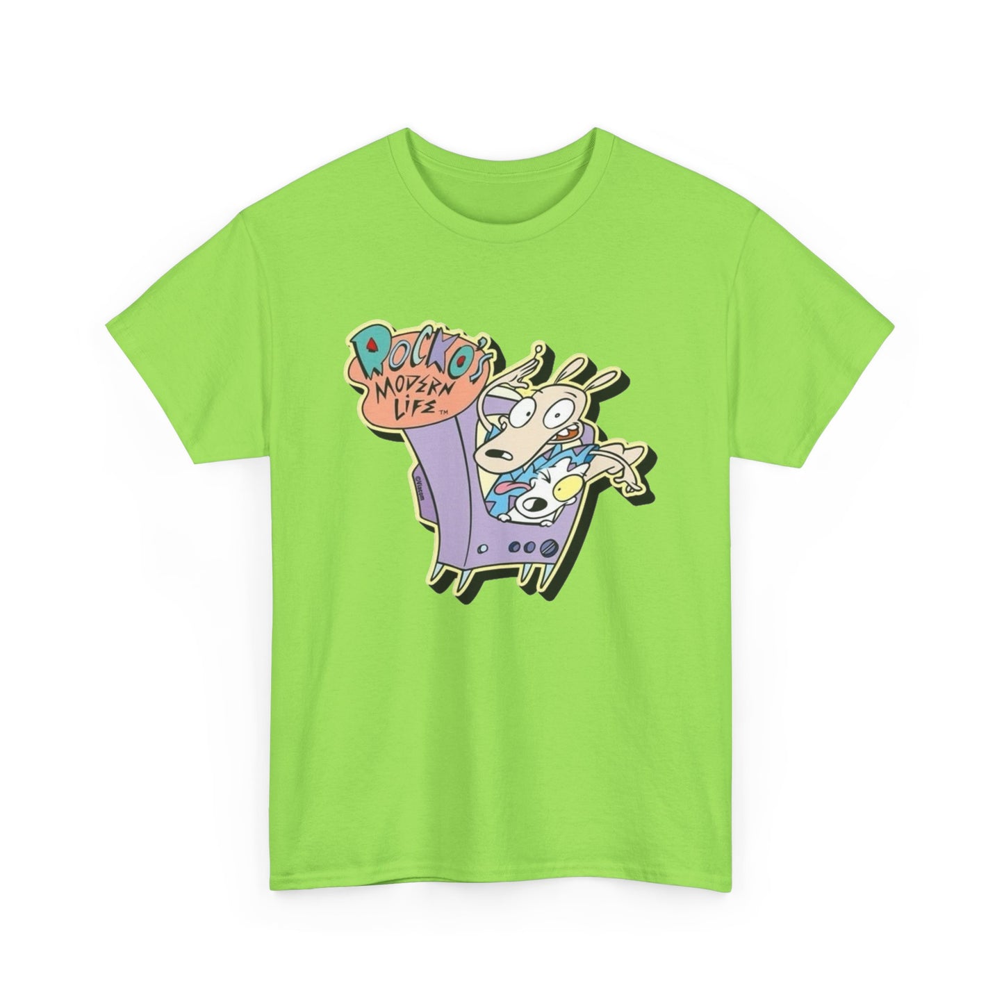 Rockos Modern Life Vintage 90's Graphic T Shirt NEW Vintage Unisex Heavy Cotton