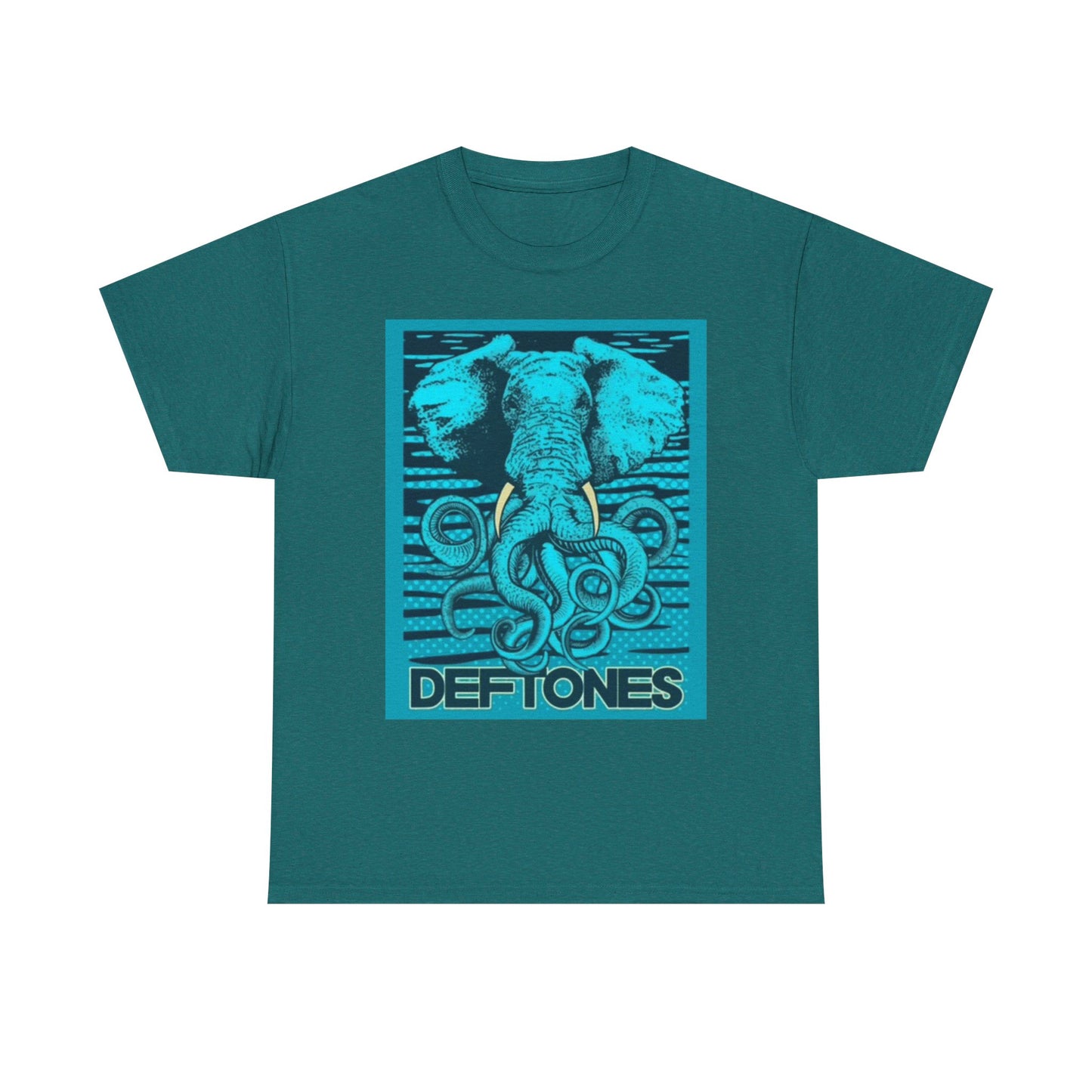 Deftones Graphic T Shirt Vintage Rock Band Merch Unisex Heavy Cotton Tee
