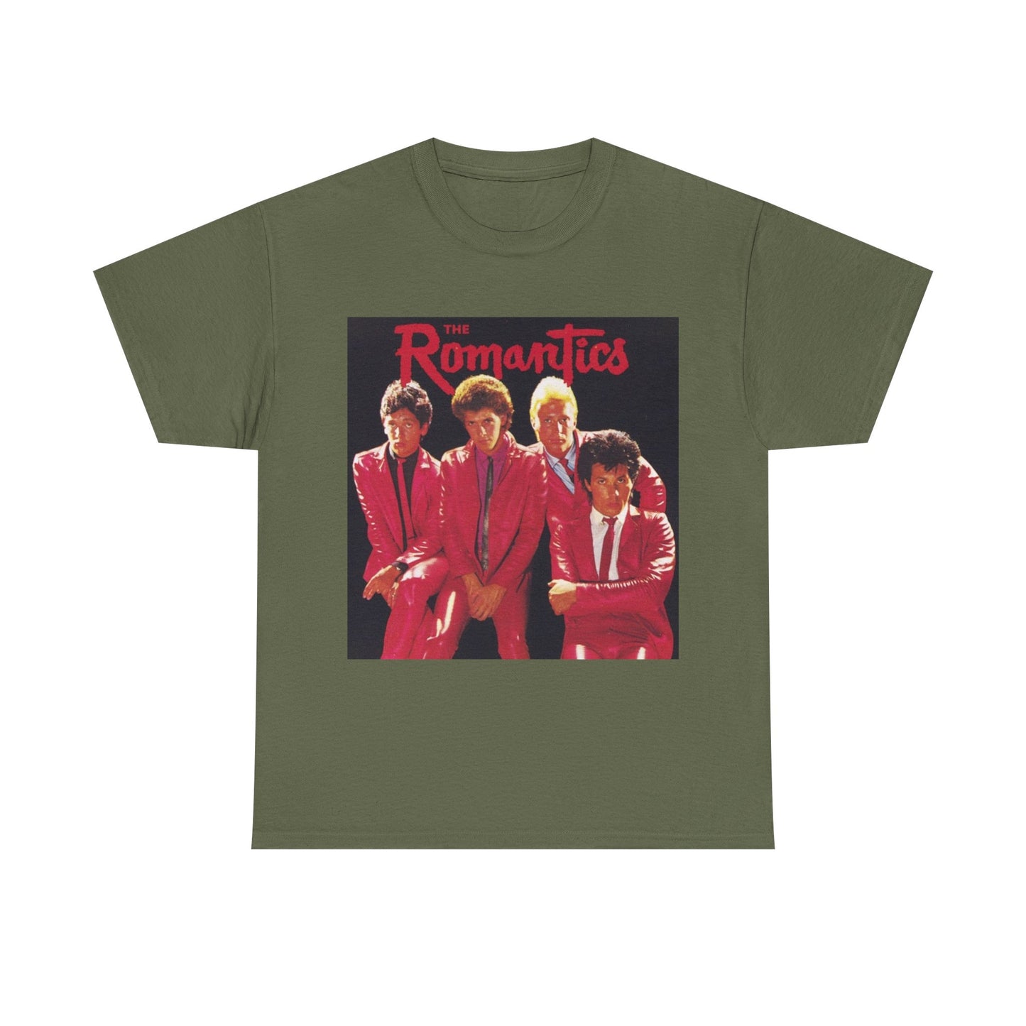 The Romantics Tshirt Vintage Band Poster Retro Unisex Heavy Cotton Tee