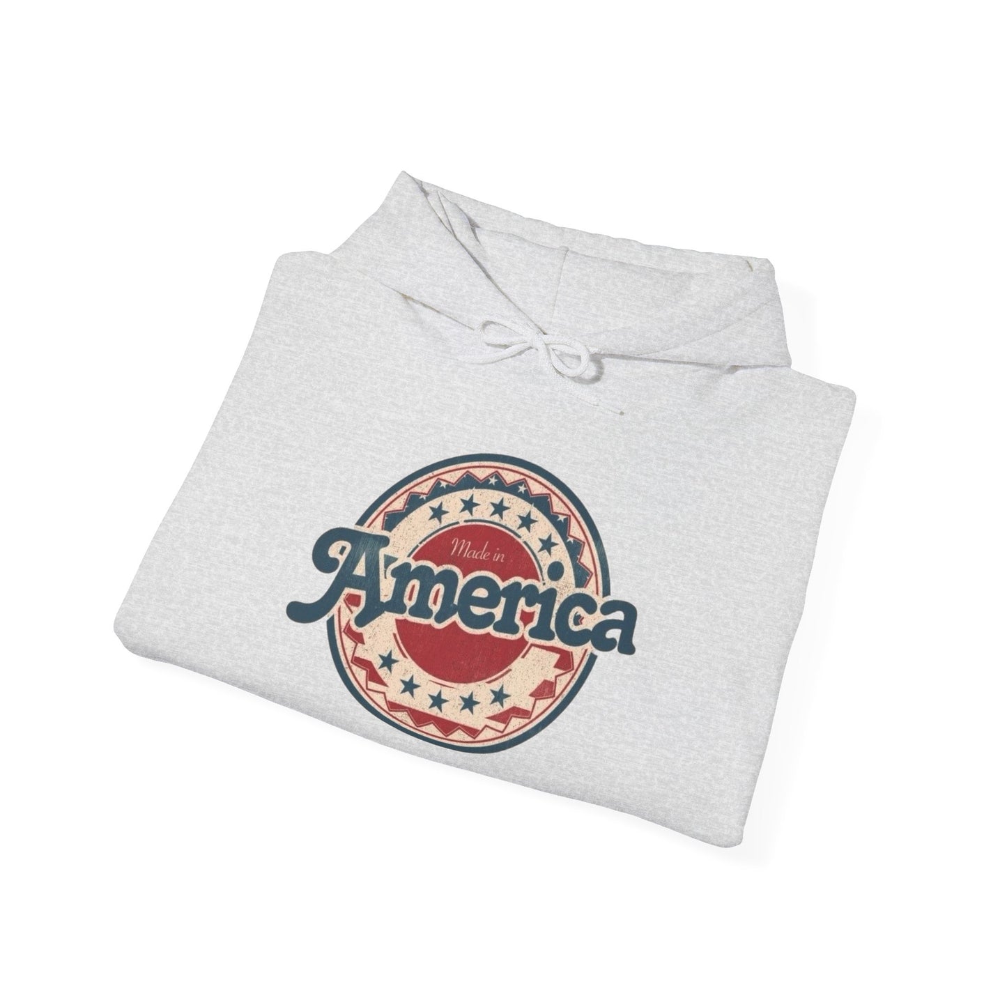 America Retro USA Freedom Graphic Hoodie Unisex Heavy Blend™ Hooded Sweatshirt