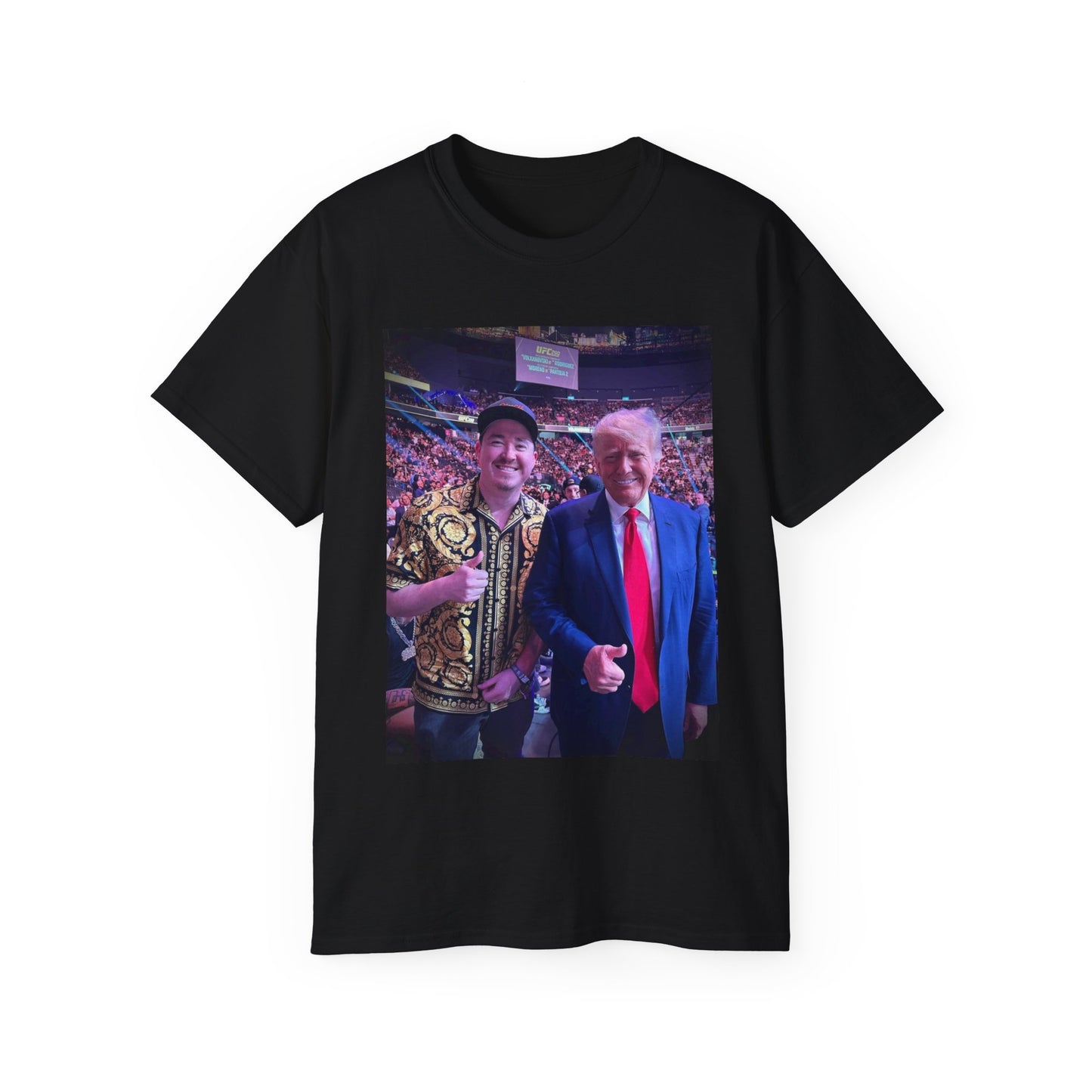 Shane Gillis shirt at ufc with trump graphic funny gift rogan Texas comedy