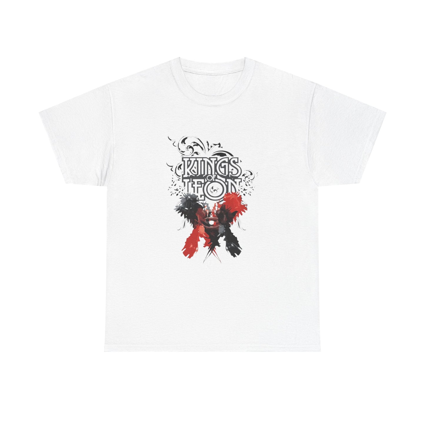 Kings Of Leon Shirt Retro Rock Merch Band Retro Vintage Unisex Heavy Cotton Tee