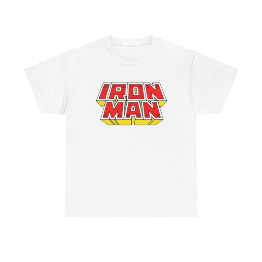 Iron Man Graphic T Shirt NEW ADULT TEE Cotton