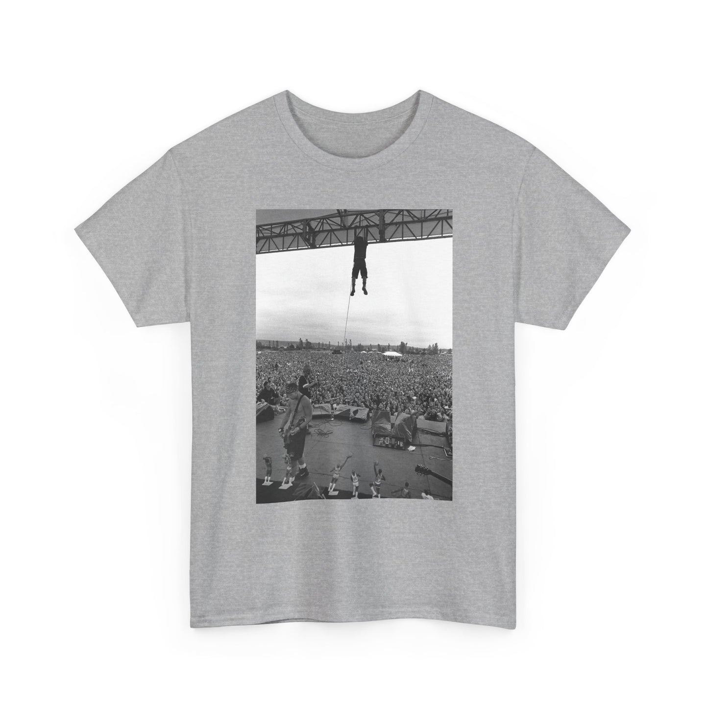 Pearl Jam Official Photograph T Shirt Vintage Unisex Heavy Cotton Tee