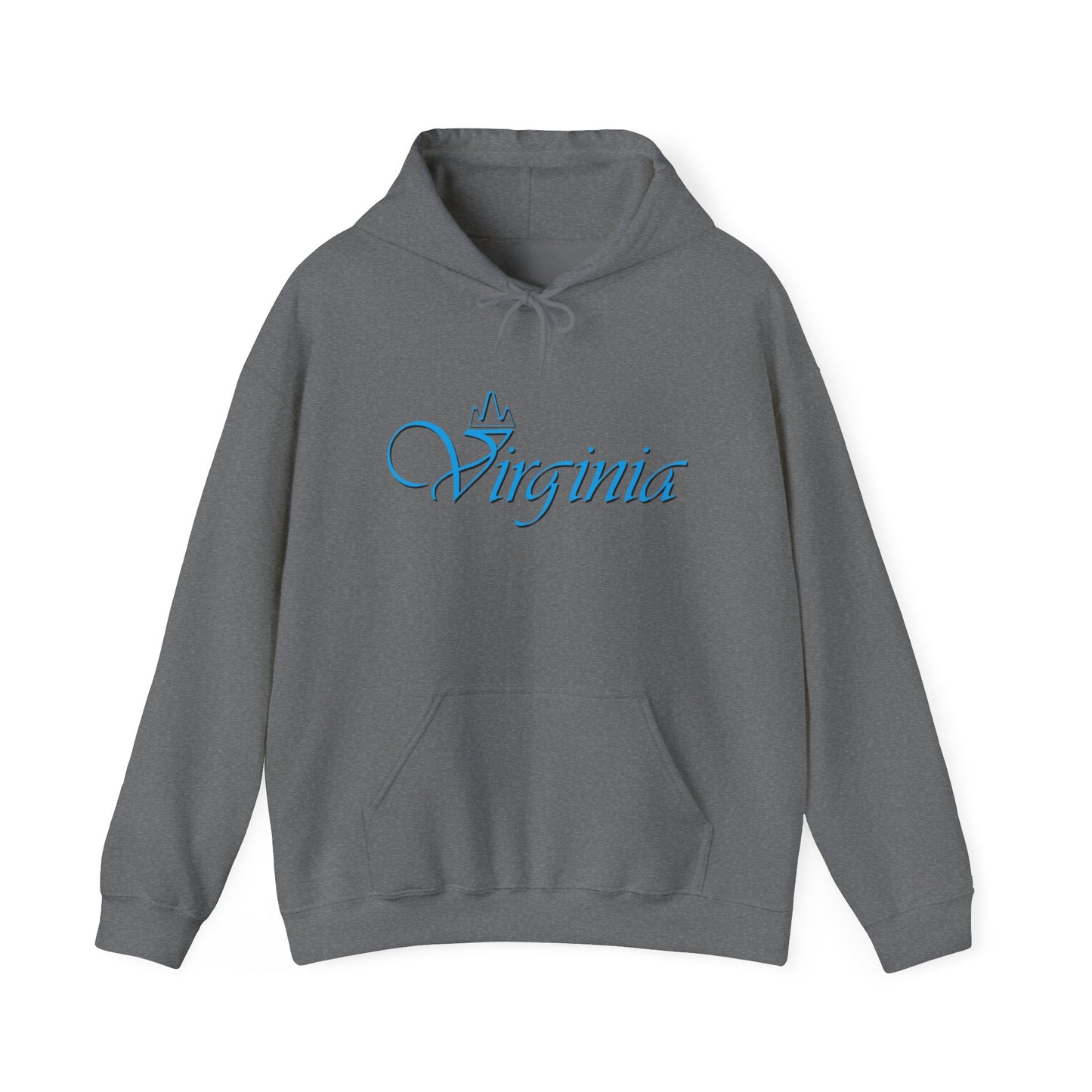 Virginia State Graphic Hoodie's Unisex Heavy Blend™ Hooded Sweatshirt