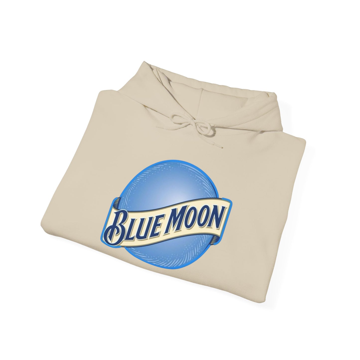 Blue Moon Beer Graphic Hoodie Unisex Heavy Blend™ Hooded Sweatshirt