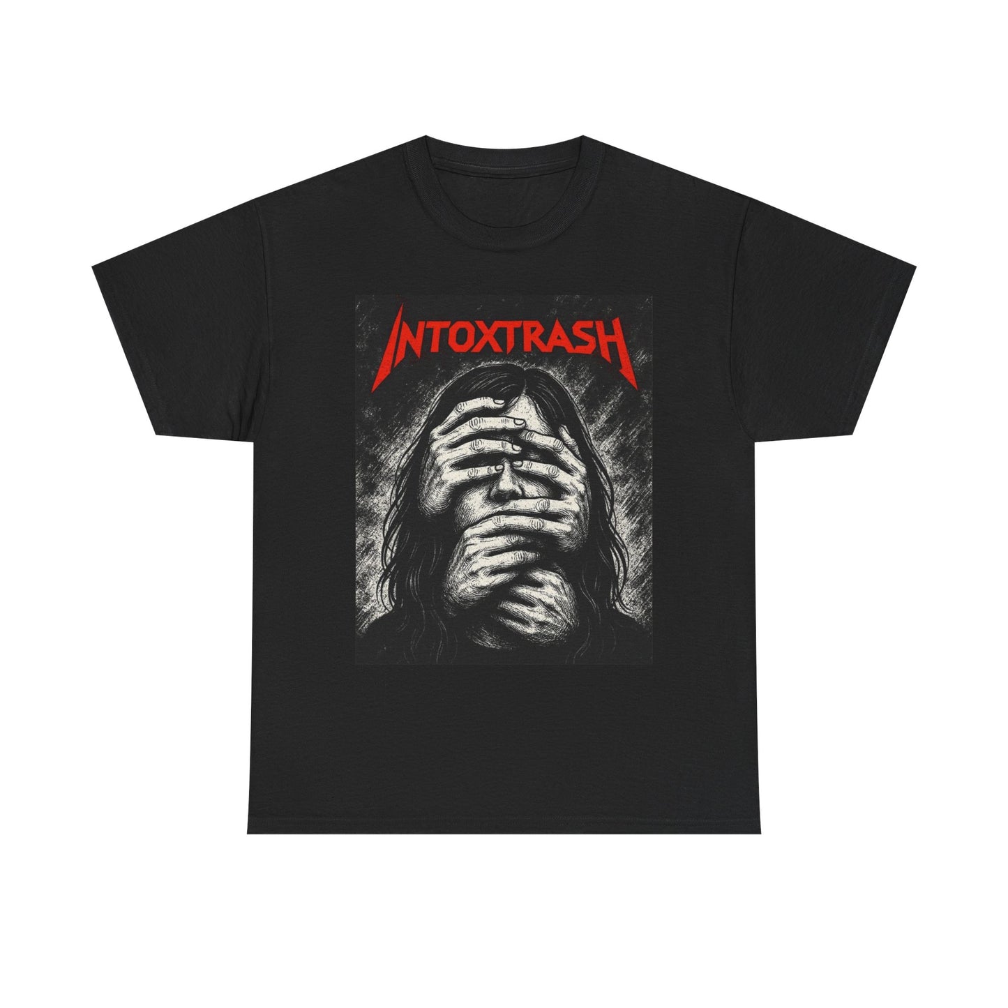 Intoxtrash Vintage Graphic T Shirt Unisex Heavy Cotton Tee