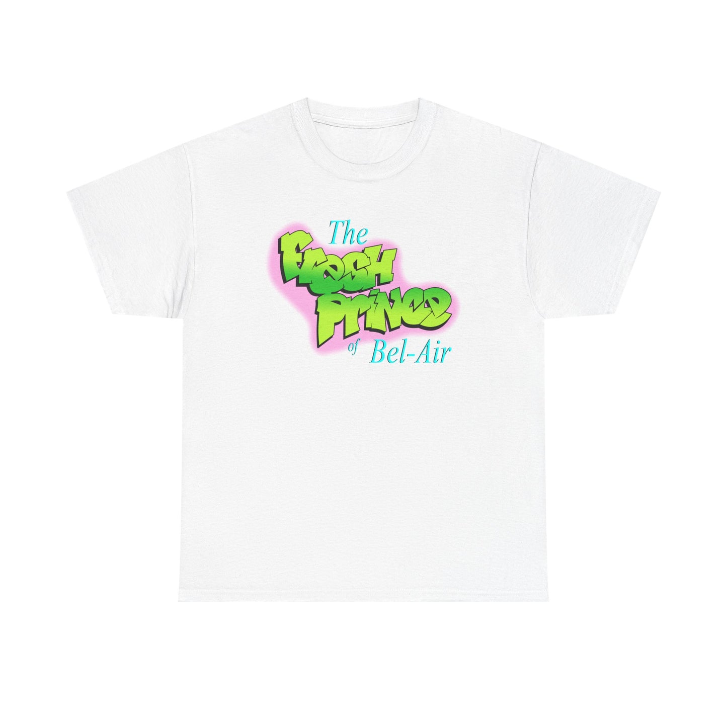 Fresh Prince Of Bel Air Graphic T Shirt Vintage Retro Comedy Unisex Heavy Cotton