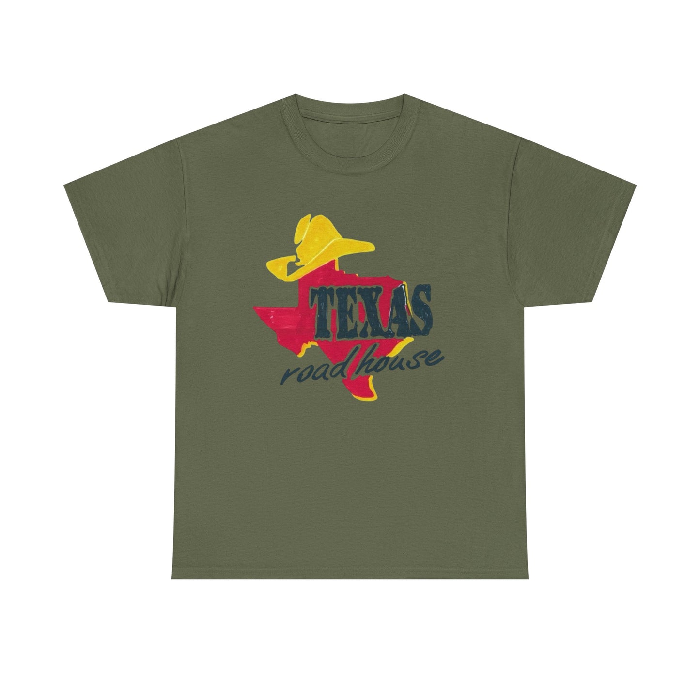 Texas Roadhouse Vintage T Shirt Graphic Unisex Heavy Cotton Tee NEW GIFT