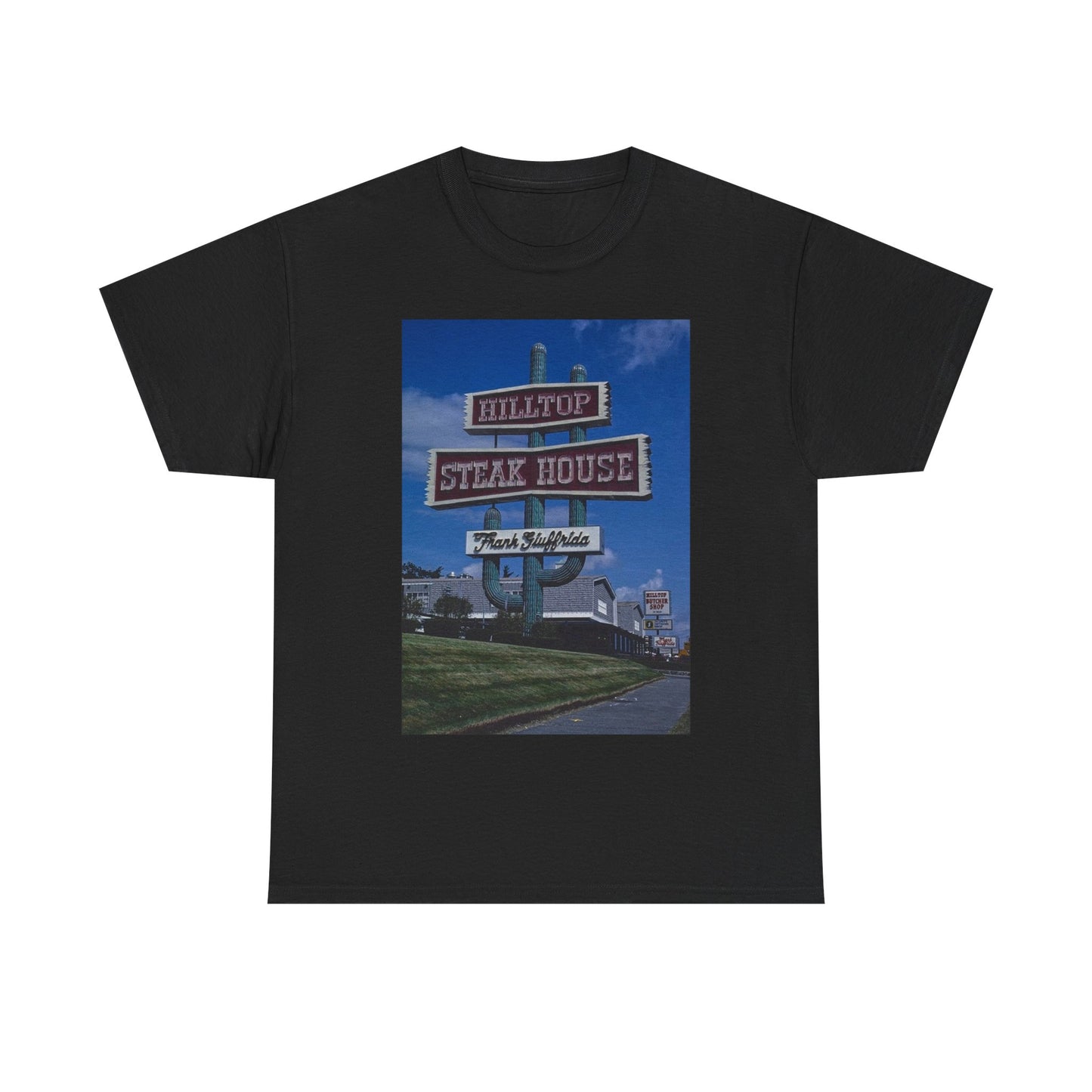 Hill Top Steakhouse Shirt Vintage New England Retro Boston Unisex Heavy Cotton