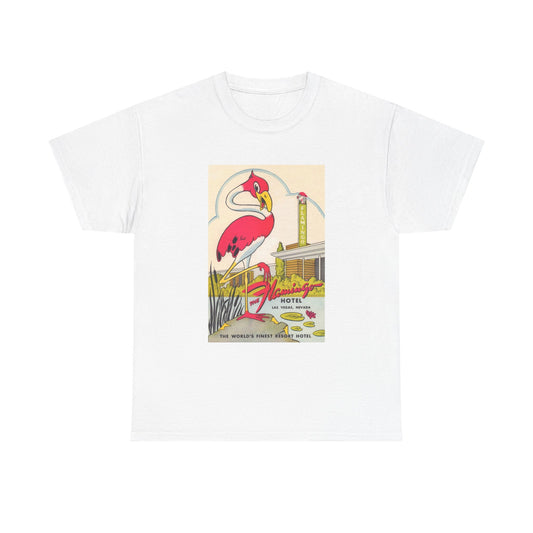 The Flamingo Tshirt Vintage Las Vegas Casino Strip Retro Unisex Heavy Cotton 2