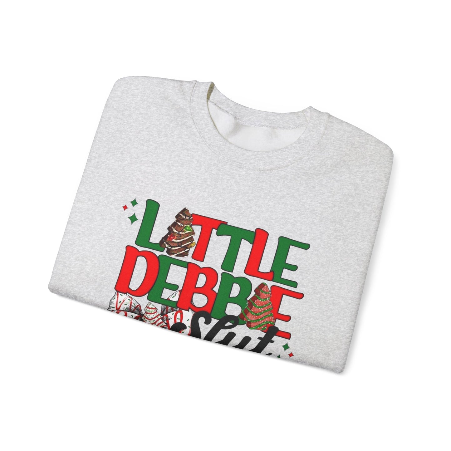 Little Debbie Slut Funny Christmas Sweater NEW Heavy Blend™ Crewneck Sweatshirt