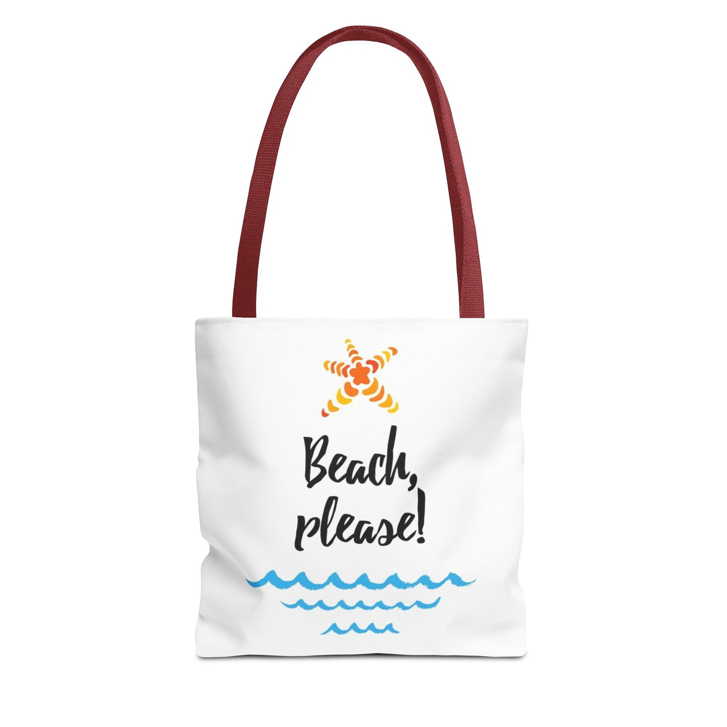 Beach Please Vacation BRAND NEW Modern Purse - Pocketbook - Travel Tote Bag AOP