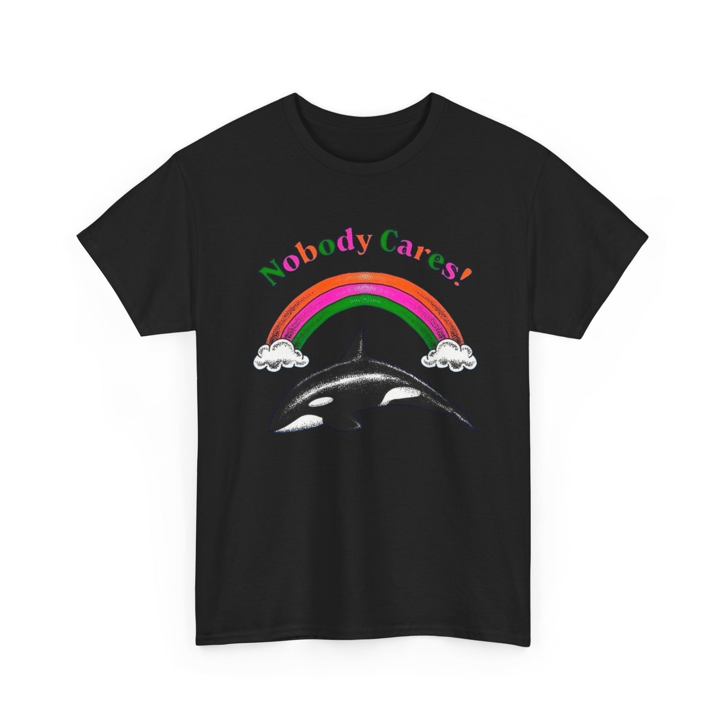 Nobody Cares Graphic T Shirt NEW Adult Tee