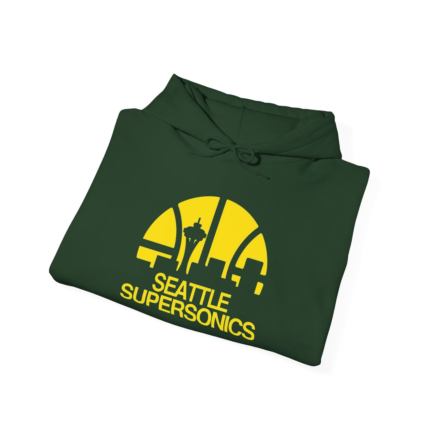 Seattle Supersonic's Graphic Hoodie Heavy Blend™ NEW Sweatshirt