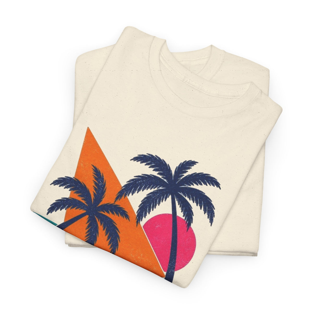 Aruba Caribbean Palm Tree Graphic T-Shirt Men's Graphic Tee