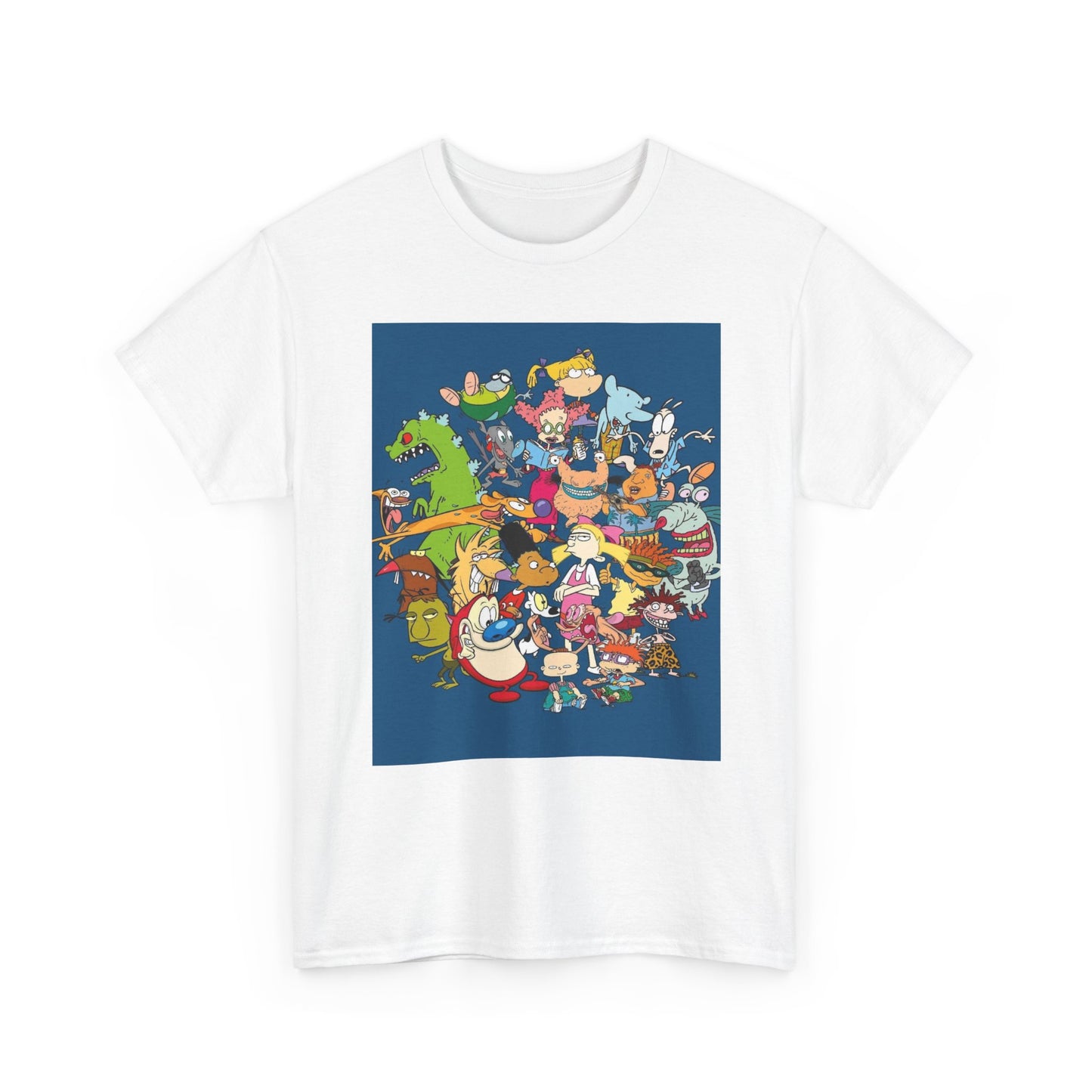 Cartoon Tshirt 90s gaming Gamer Vintage Family guy Unisex Heavy Cotton Tee retro