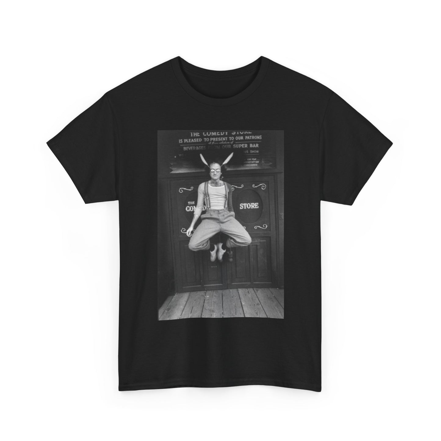 Robin williams T-shirt vintage California comedy store Unisex Heavy Cotton Tee