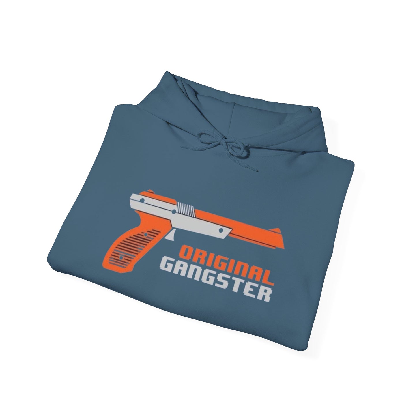 Original Gangster Vintage Gaming Funny Graphic Hoodie Heavy Hooded Sweatshirt