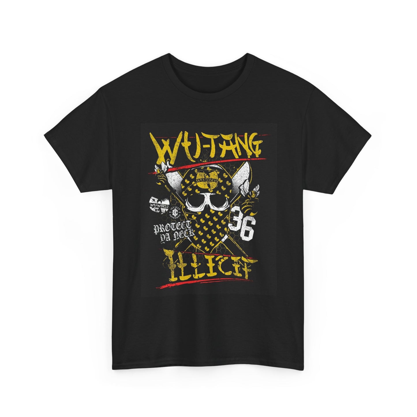 Wu Tang Graphic T Shirt Vintage Rap Apparel NEW Unisex Heavy Cotton Tee