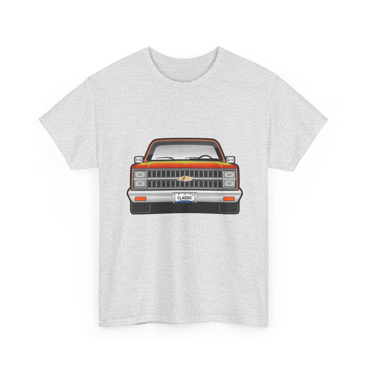 Classic Retro Pickup Truck Graphic T Shirt Unisex Heavy Cotton Tee NEW
