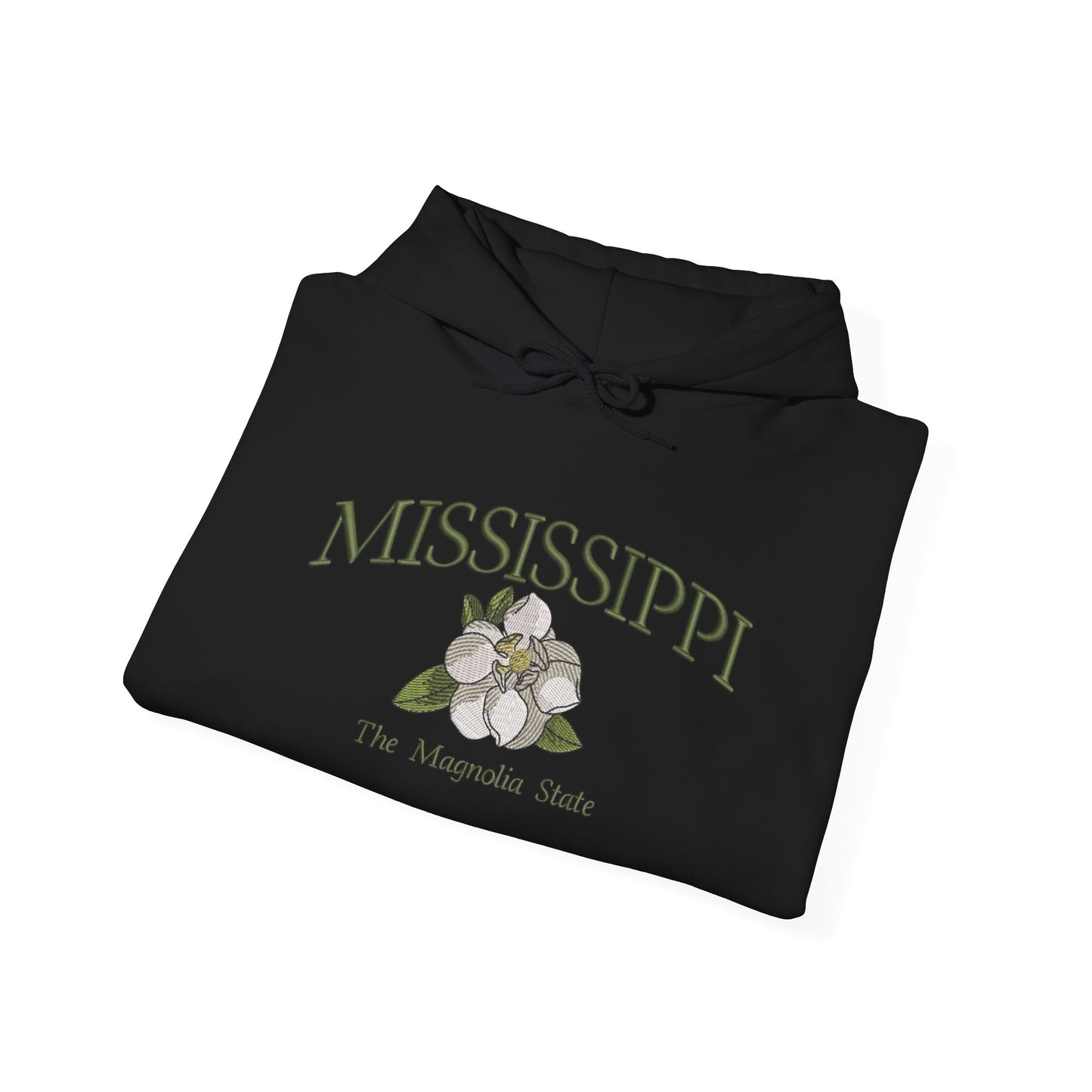 Mississippi The Magnolia State Graphic Hoodie Heavy Blend Sweatshirt NEW
