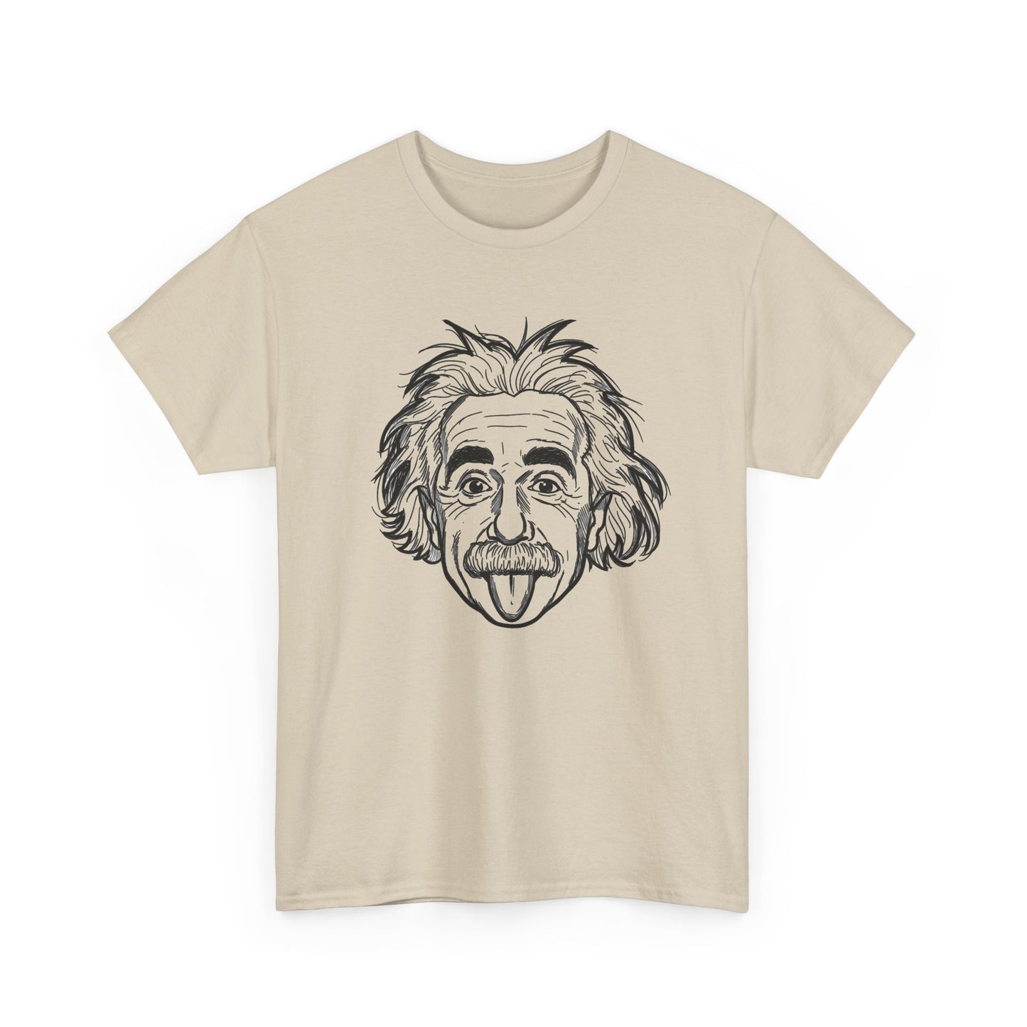 Einstein Science Vintage Funny Graphic T Shirt NEW Unisex Heavy Cotton Tee