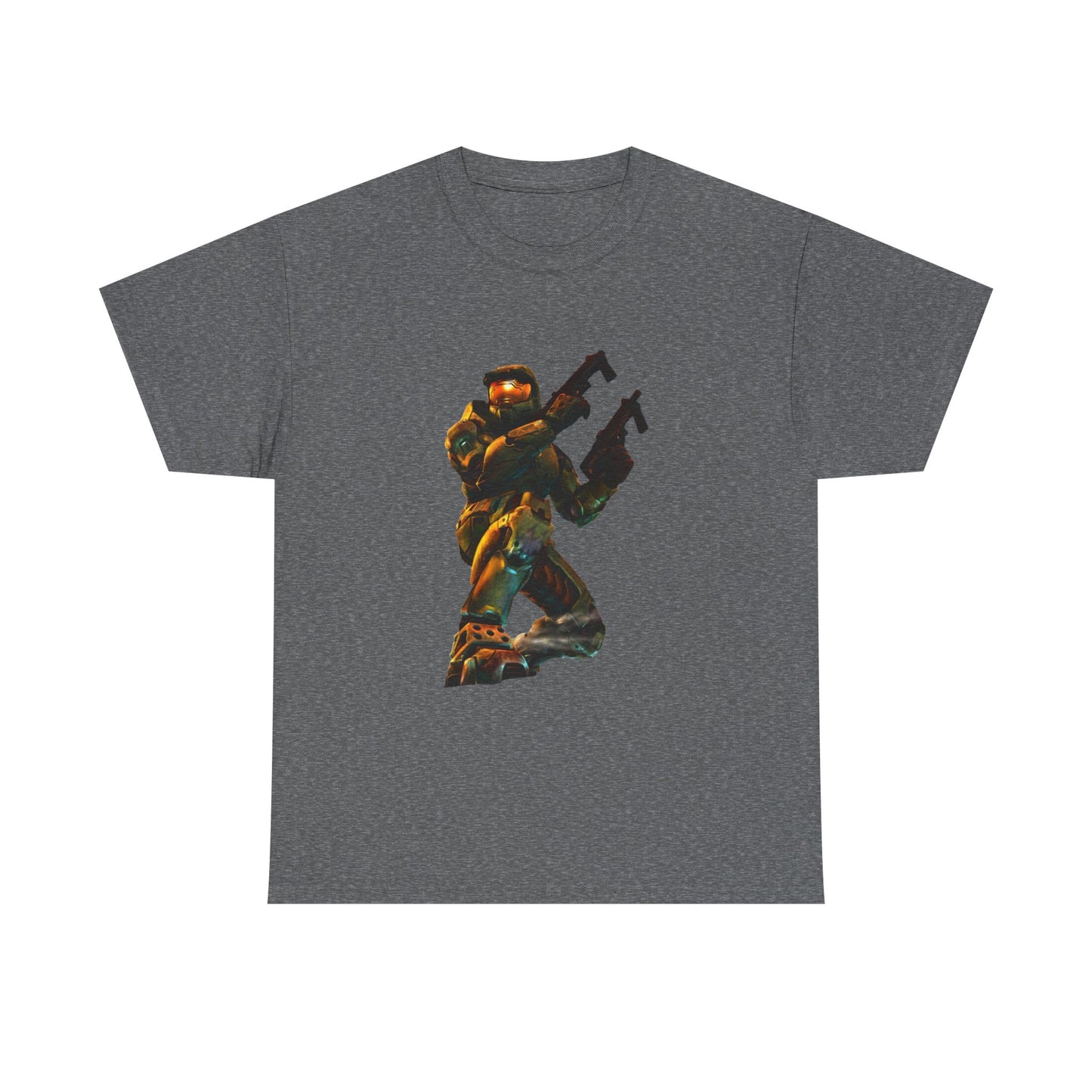 Halo Master chief Tshirt Xbox Retro Gaming Vintage Unisex Heavy Cotton Tee