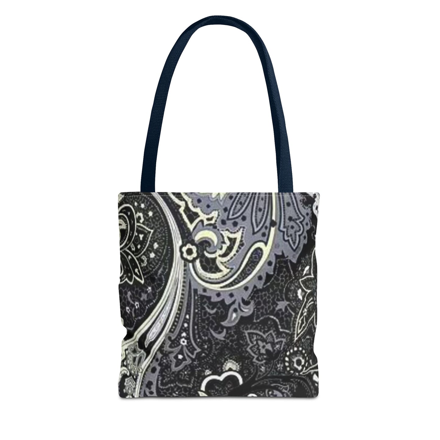 Black And Silver Pattern BRAND NEW Tote Bag (AOP)