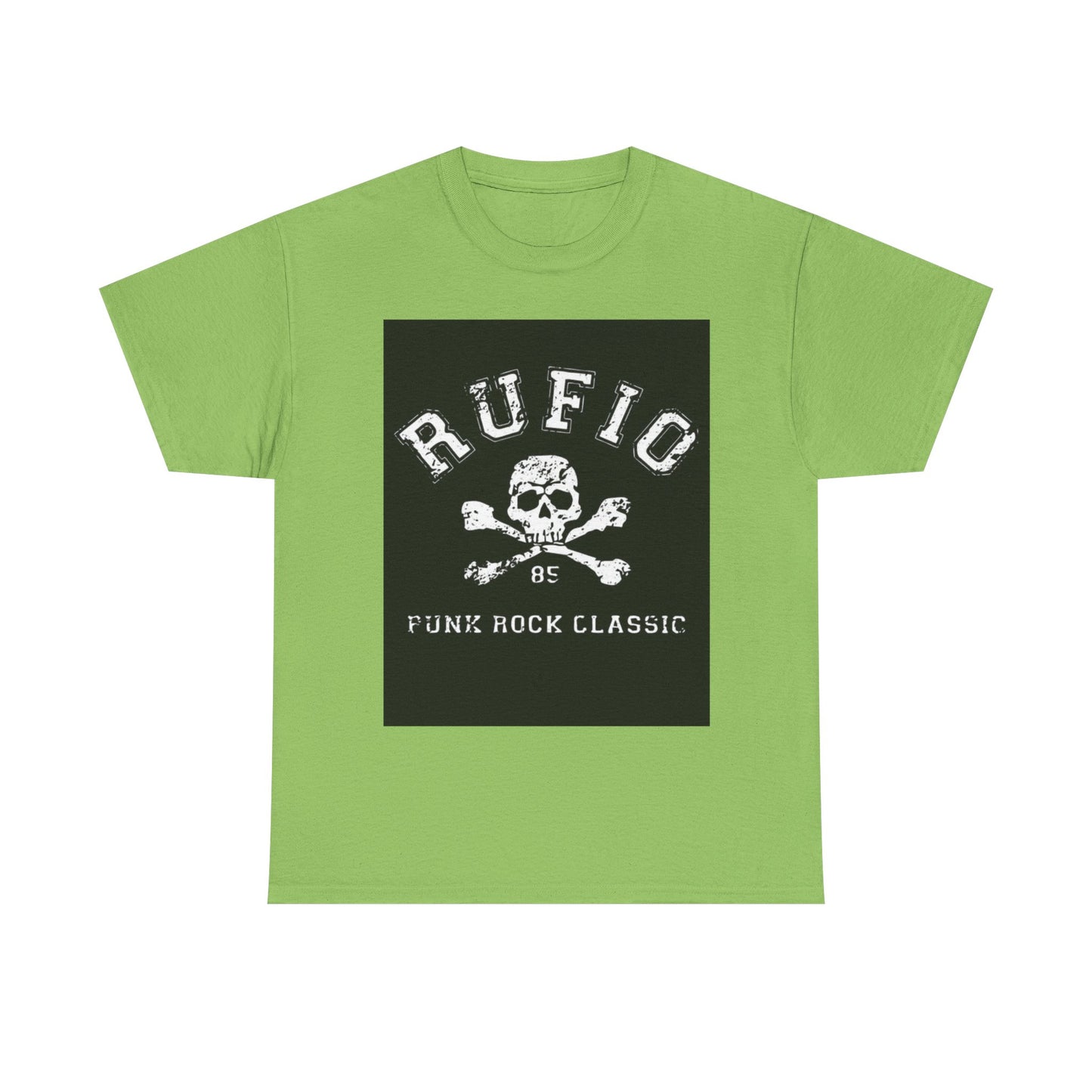 Rufio Tshirt Vintage Punk Rock band merch retro Unisex Heavy Cotton Tee