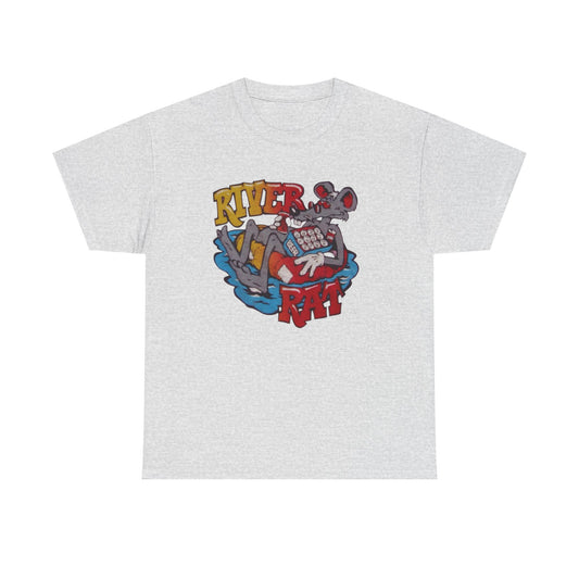 River Rat Vintage Graphic T Shirt S-5XL NEW Unisex Heavy Cotton Tee