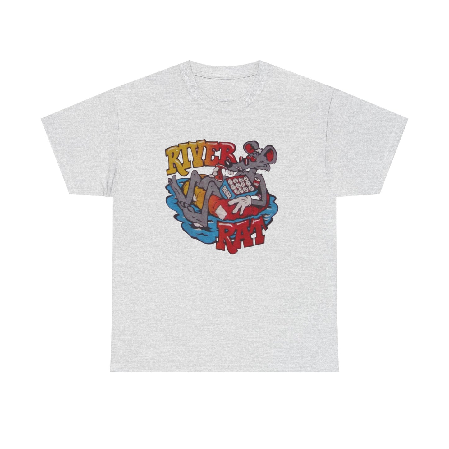 River Rat Vintage Graphic T Shirt S-5XL NEW Unisex Heavy Cotton Tee