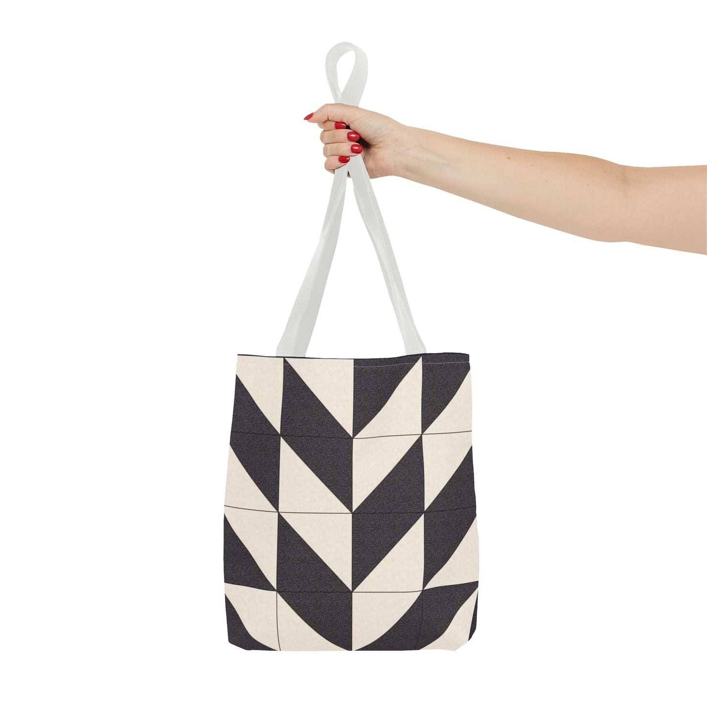 Black And Cream BRAND NEW Modern Purse - Pocketbook - Travel Tote Bag (AOP)