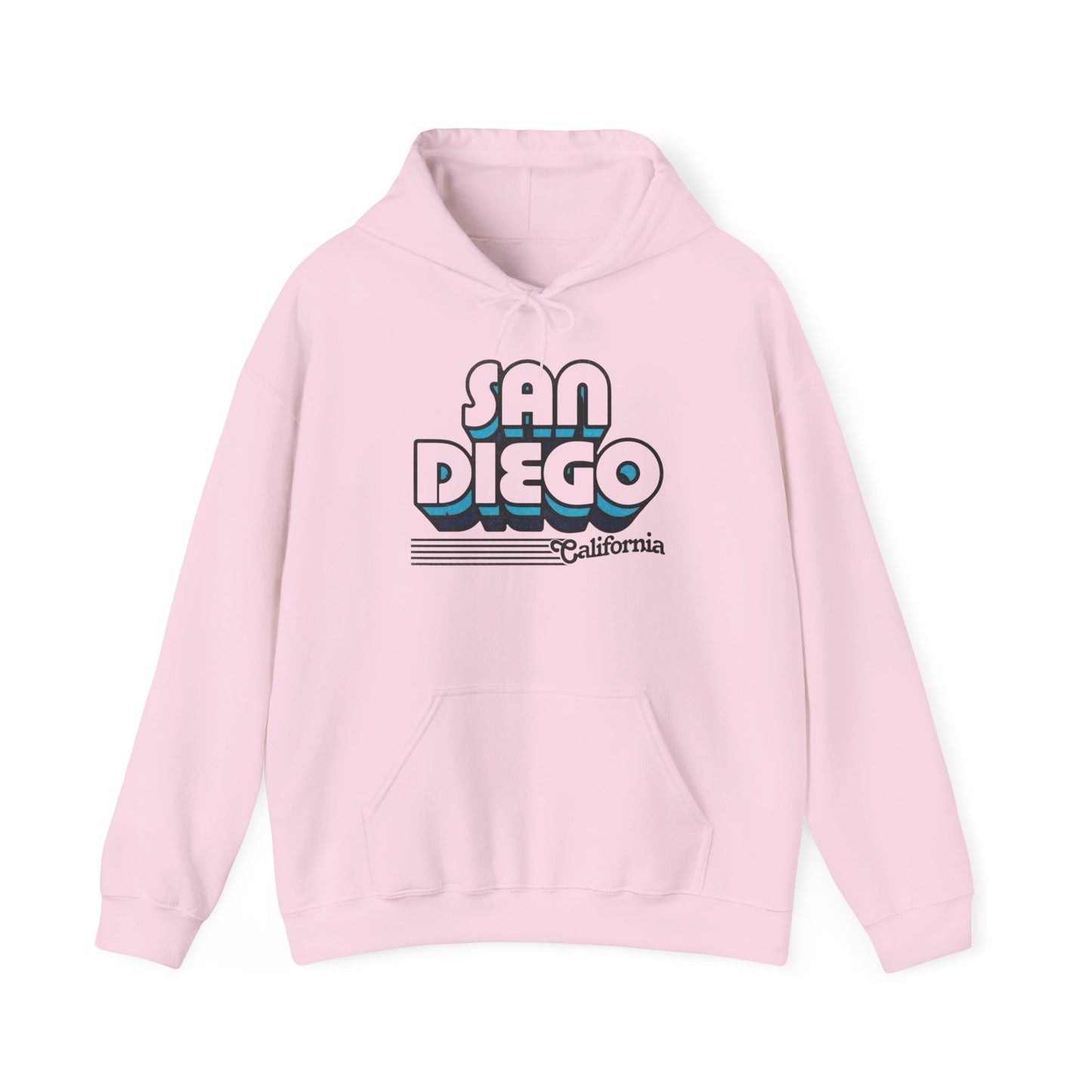 San Diego California Vintage Graphic Hoodie Heavy Blend™ NEW Sweatshirt