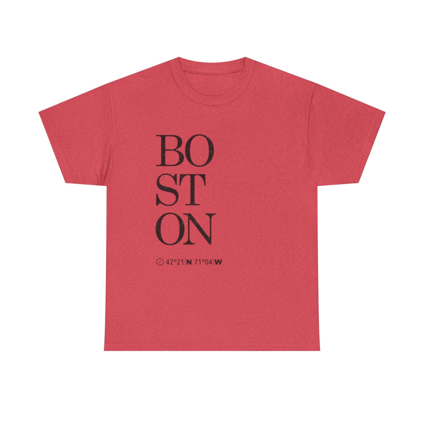 Boston Modern Classic Graphic T Shirt Unisex NEW Heavy Cotton Tee