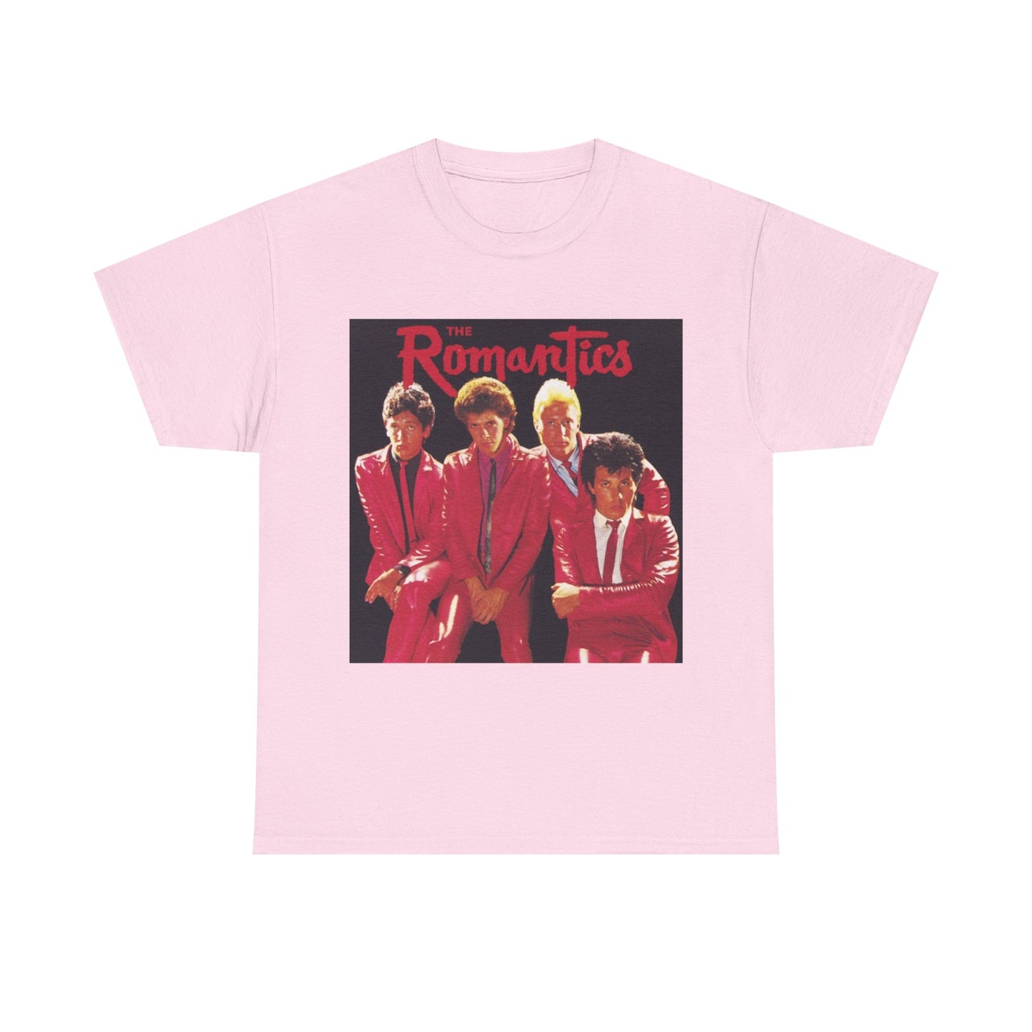 The Romantics Tshirt Vintage Band Poster Retro Unisex Heavy Cotton Tee