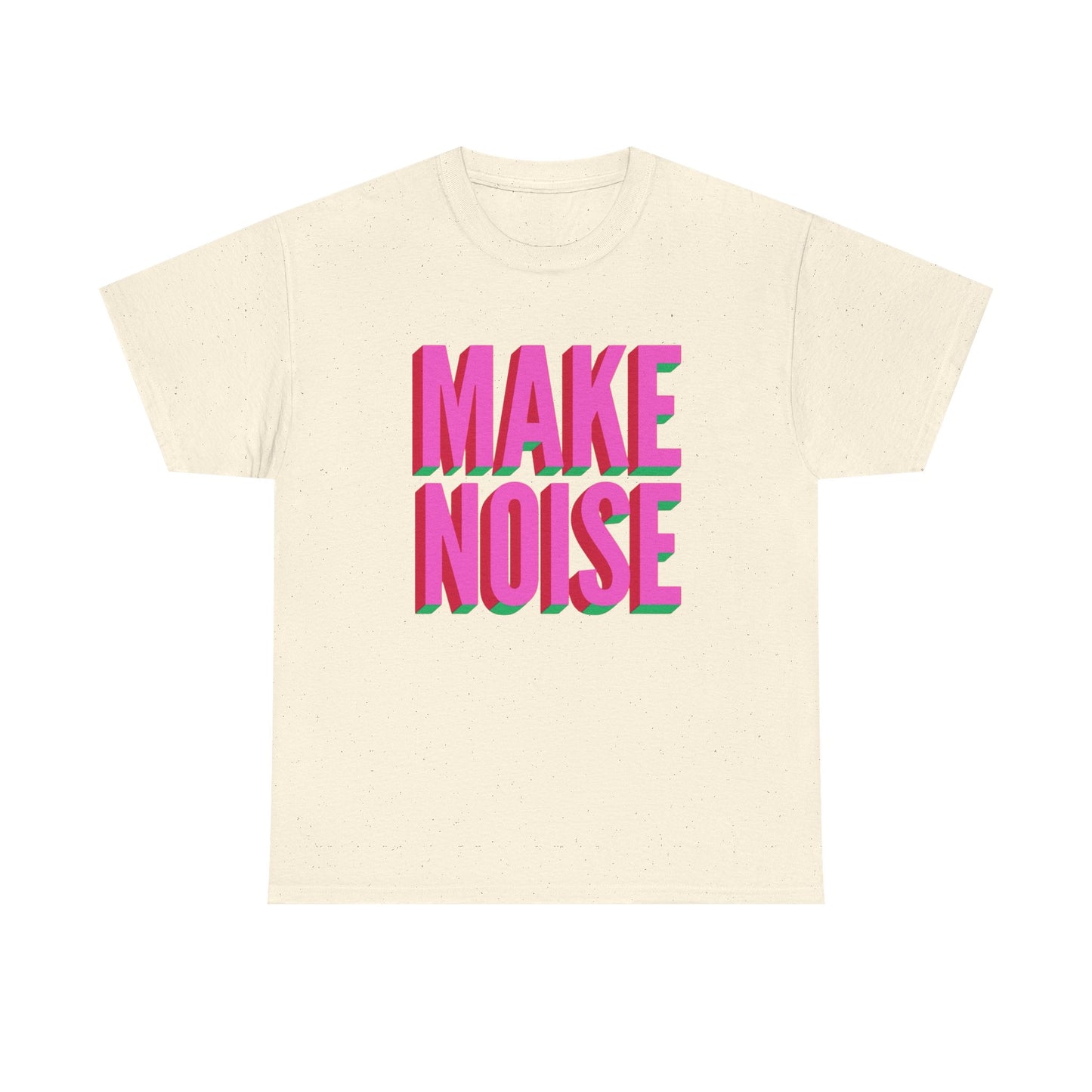 Make Noise Graphic T Shirt Unisex Cotton Tee - New Gift - Tee
