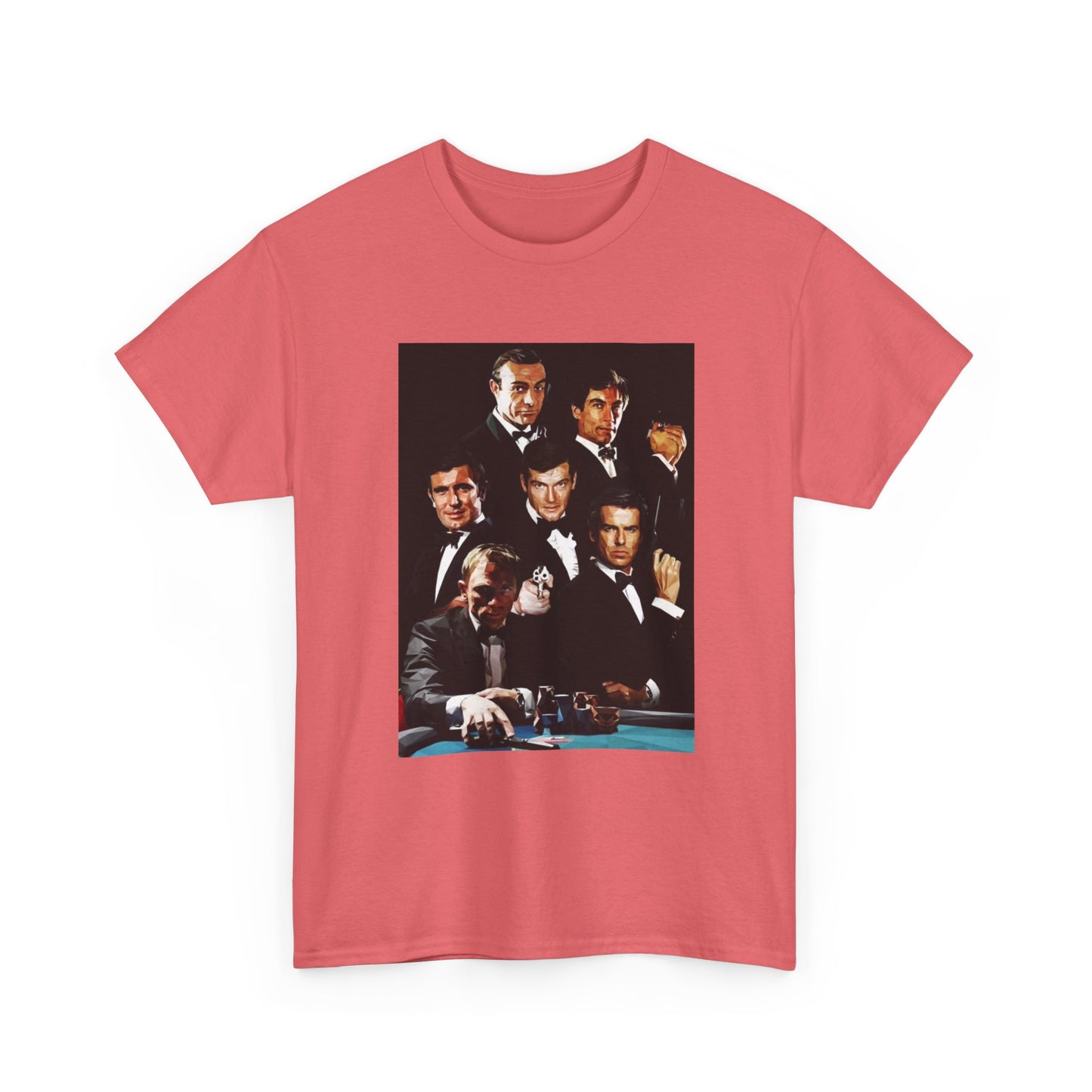 James Bond T-shirt Vintage Bond Collection Merch Unisex Heavy Cotton Tee