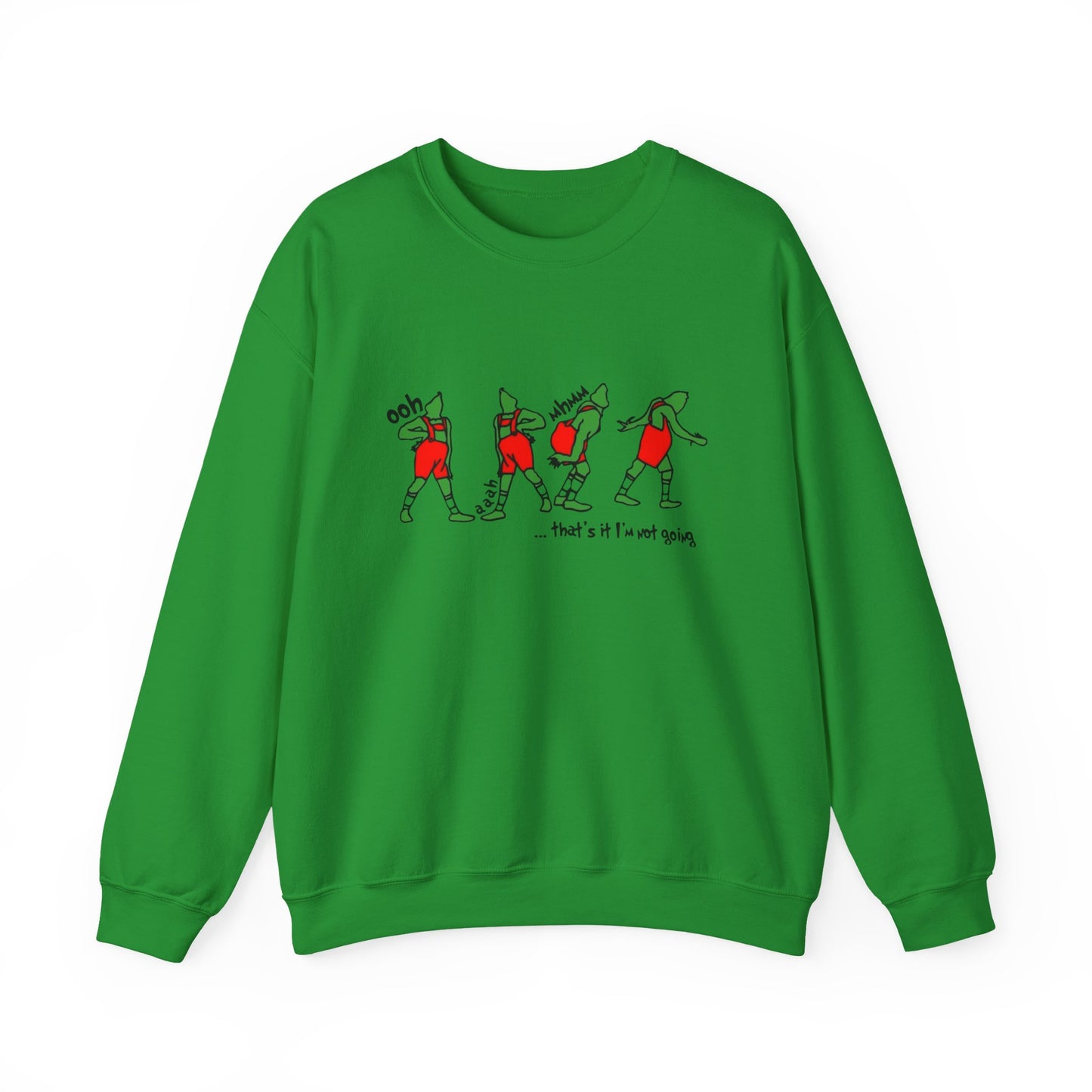 The Grinch Funny Graphic Sweater NEW Unisex Heavy Blend™ Crewneck Sweatshirt