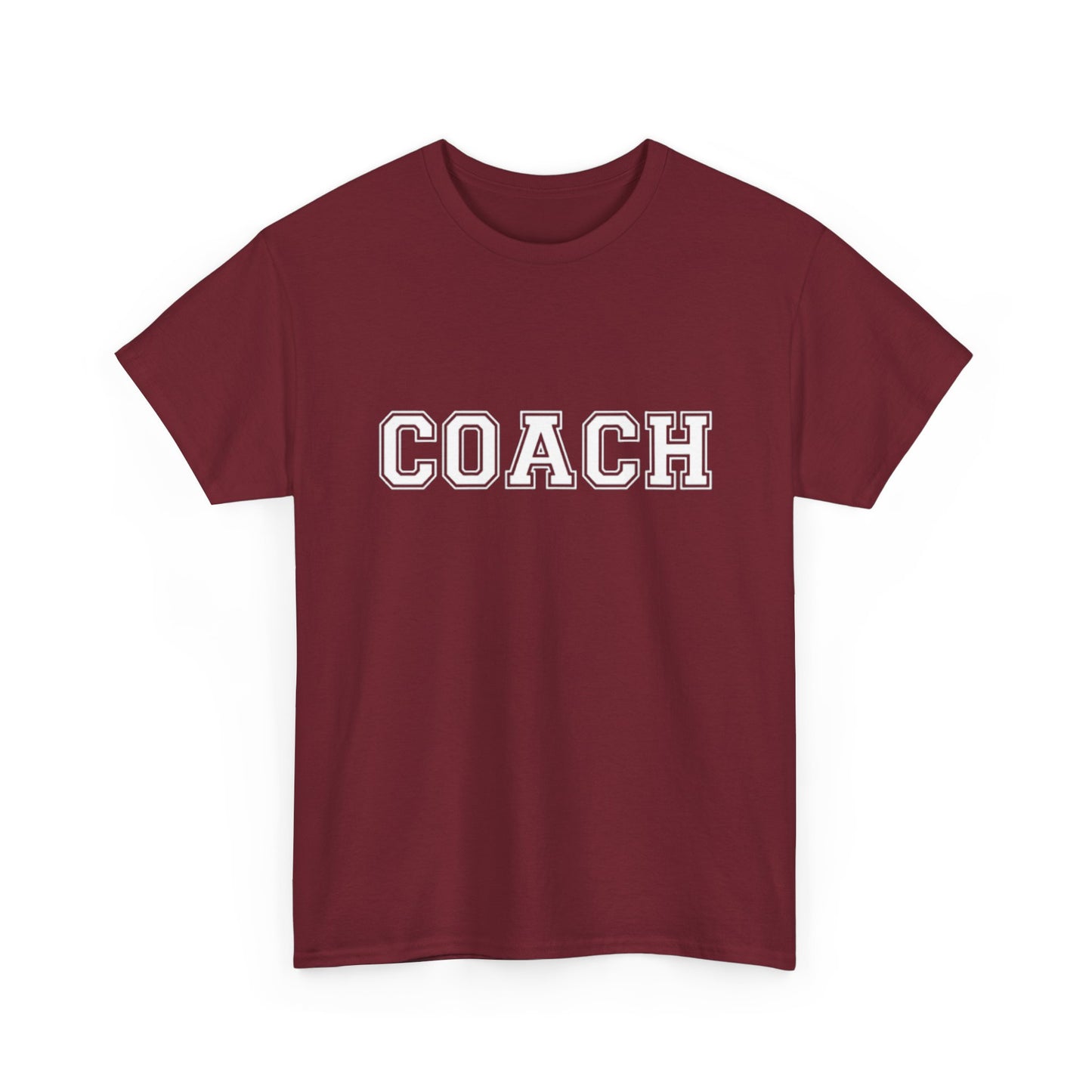 Coach Sports Retro Gym Graphic T Shirt Unisex Heavy Cotton Tee