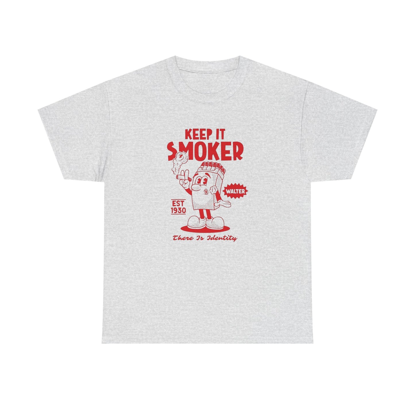 Keep It Smoker Vintage Graphic T-Shirt Comfy Cotton Tee Brand NEW