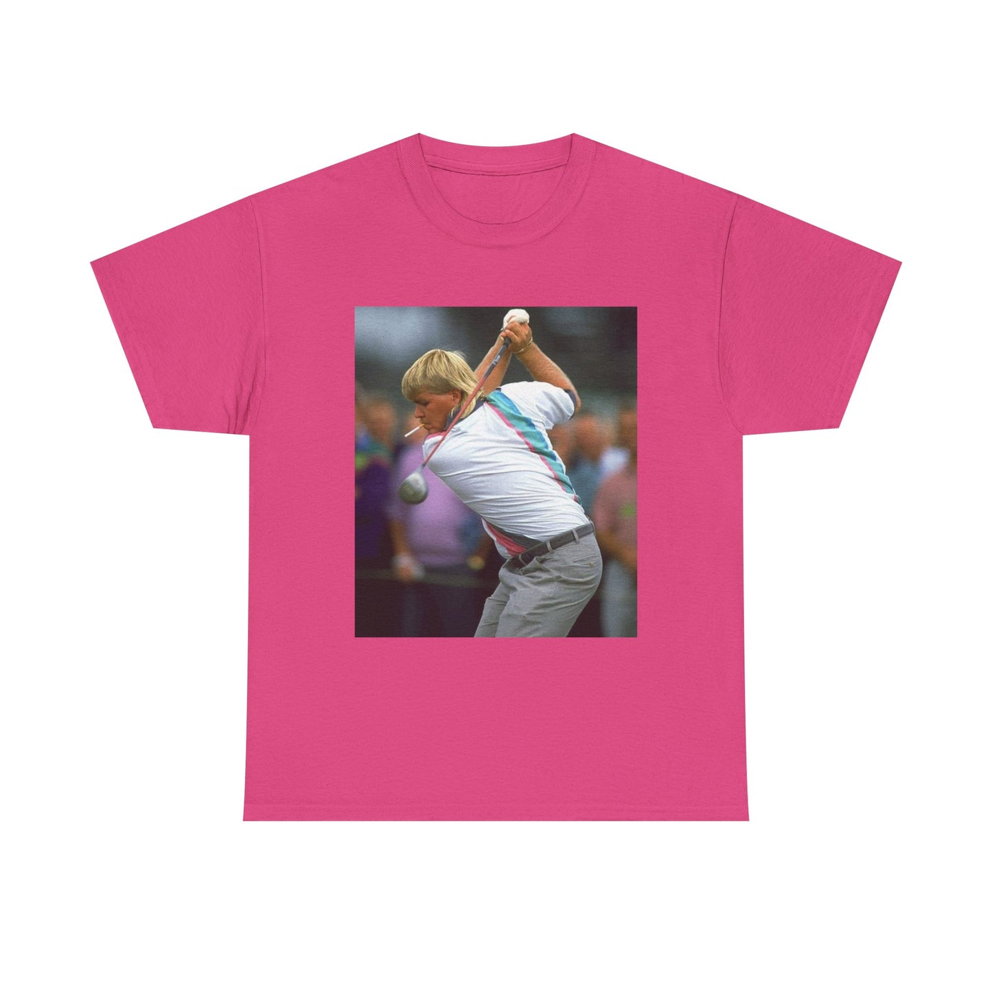 John Daly TShirt Masters golf club Tiger woods Vintage Unisex Heavy Cotton Tee