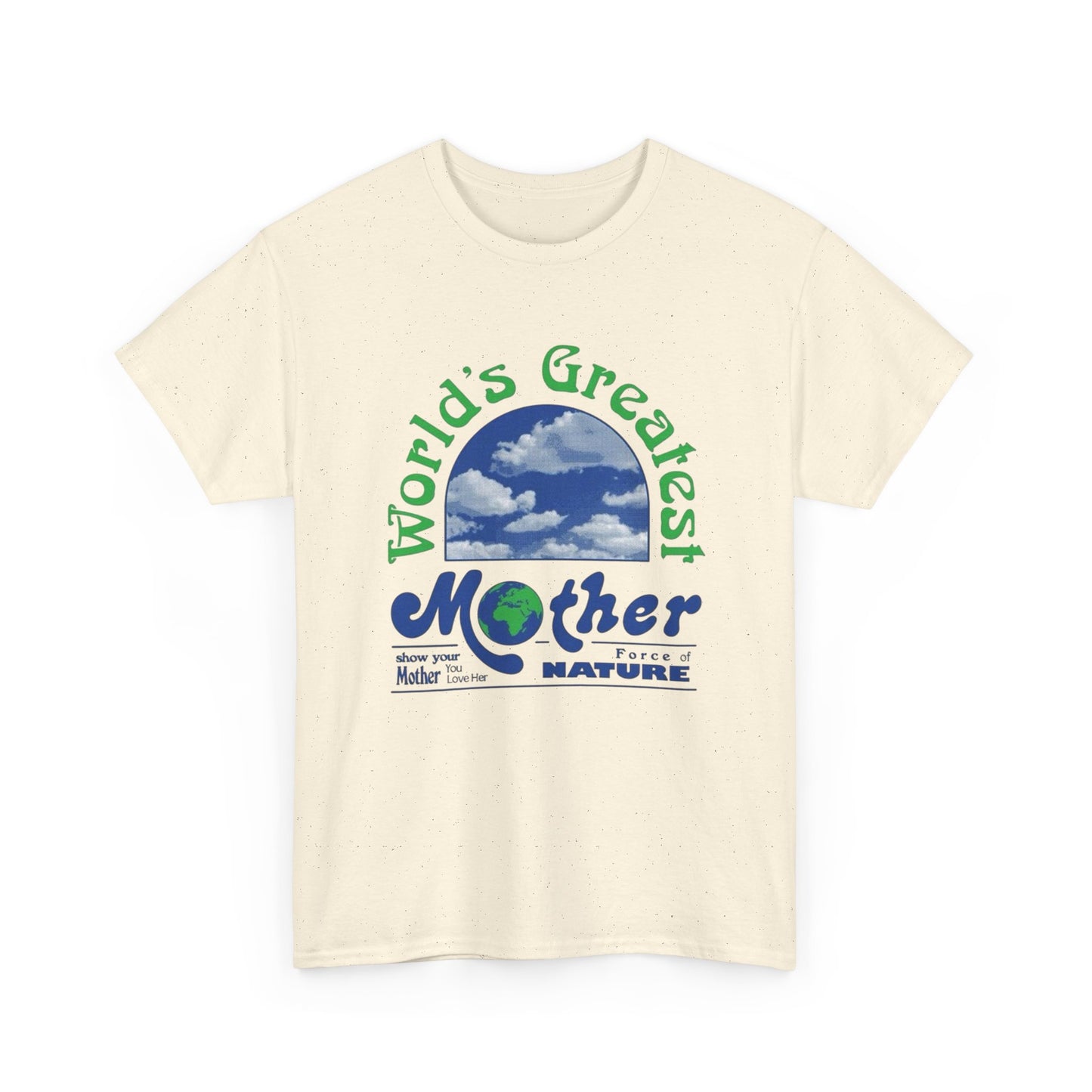 Worlds Greatest Mother Graphic T Shirt NEW Adult Unisex Heavy Cotton Tee