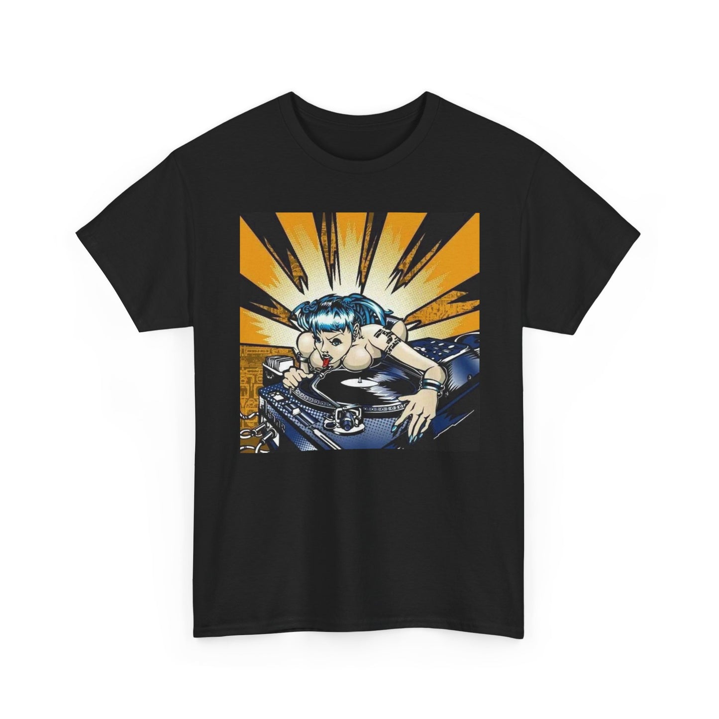 Anime Dj T Shirt Graphic Unisex Heavy Cotton Tee NEW GIFT