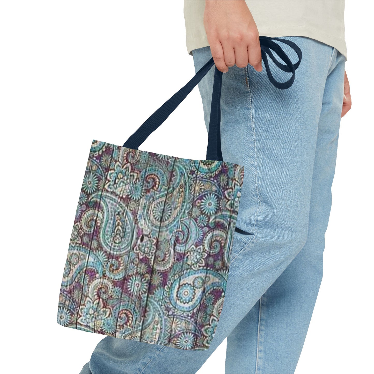 Paisley All Over Multi Color BRAND NEW MODERN Tote Bag (AOP)