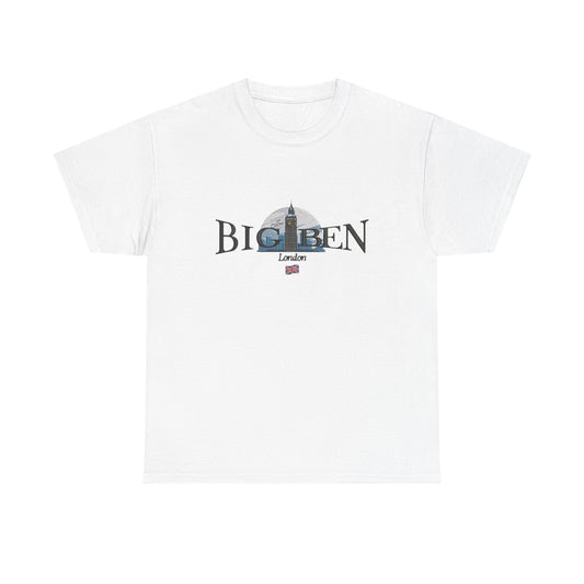 Big Bend London Graphic T Shirt NEW Unisex Heavy Cotton Tee