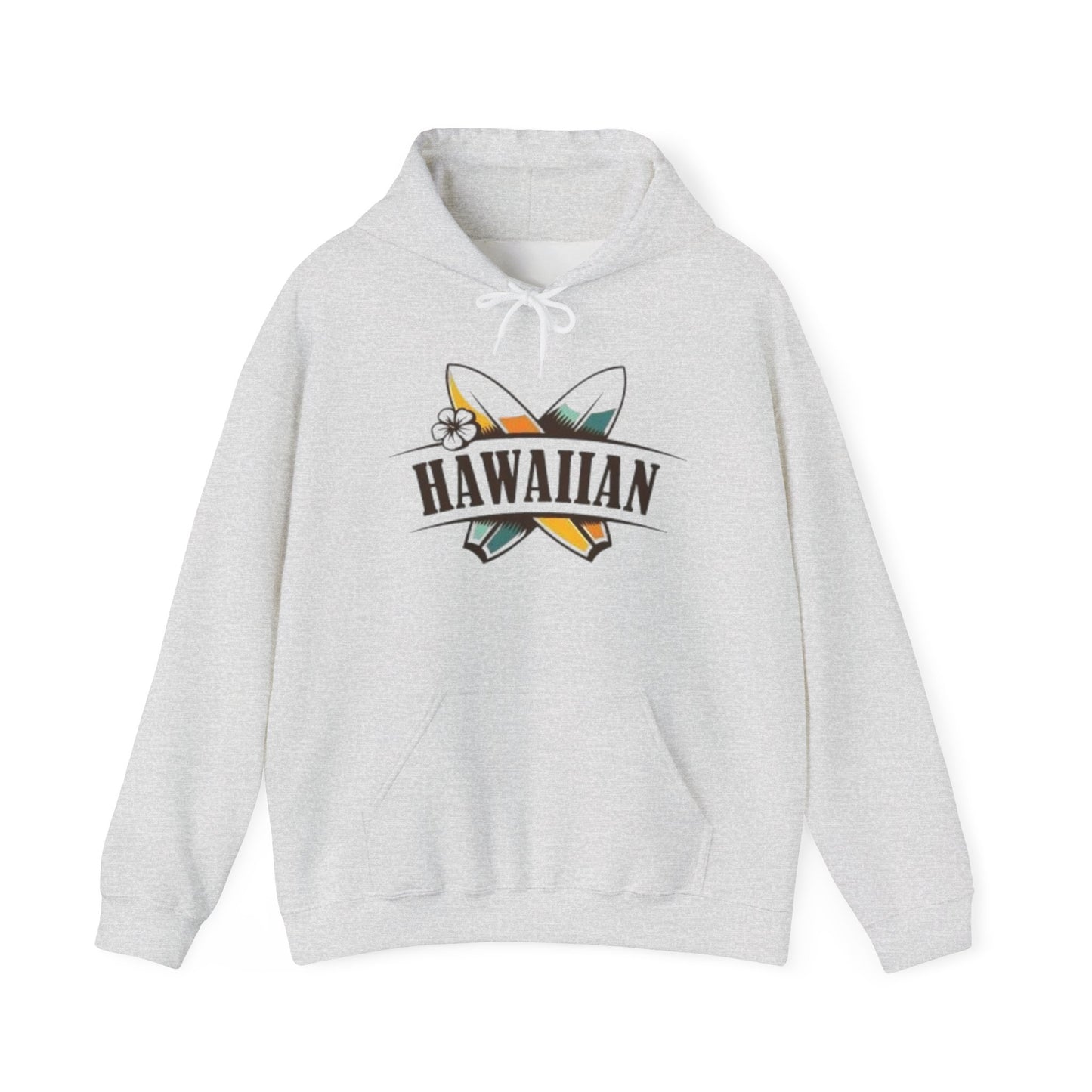 Hawaiian Surfing Club Hoodie Unisex Heavy Blend™ Hooded Sweatshirt Sweater