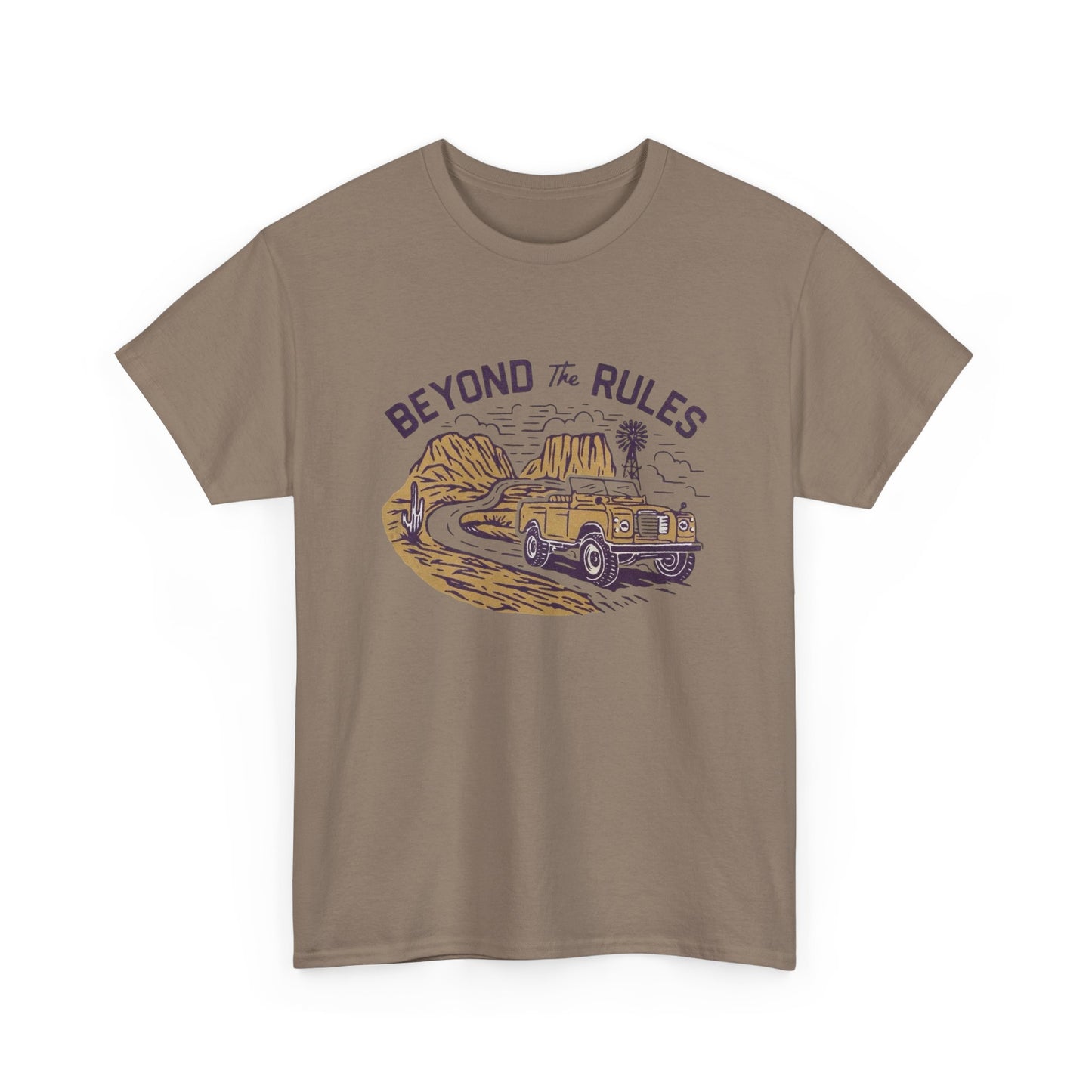 Beyond The Rules Graphic T Shirt Unisex Heavy Cotton Tee