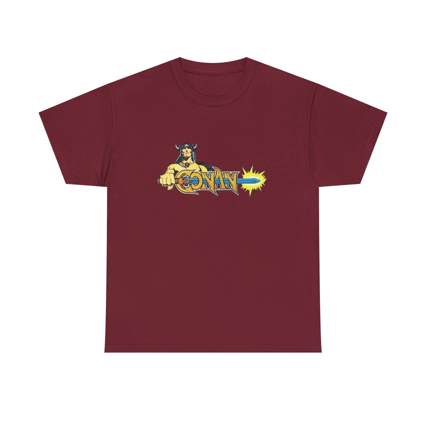 Conan Vintage Graphic T-Shirt Unisex Heavy Cotton Tee Gift NEW